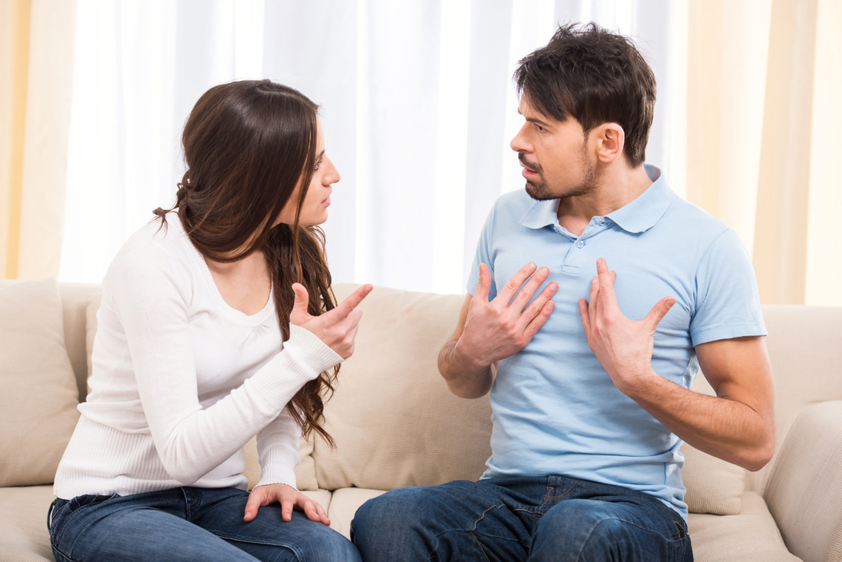 Slovní napadání: Podle vzájemné komunikace v páru se rychle pozná jeho kvalita. 